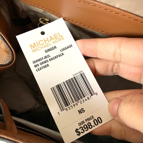 Michael Kors Ginger MD DRWS Backpack - Picture 5 of 8